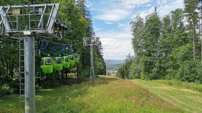 Unikátní sleva jízdného na kabinkové lanovce